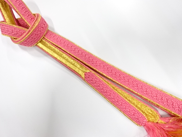 正絹　手組帯締め